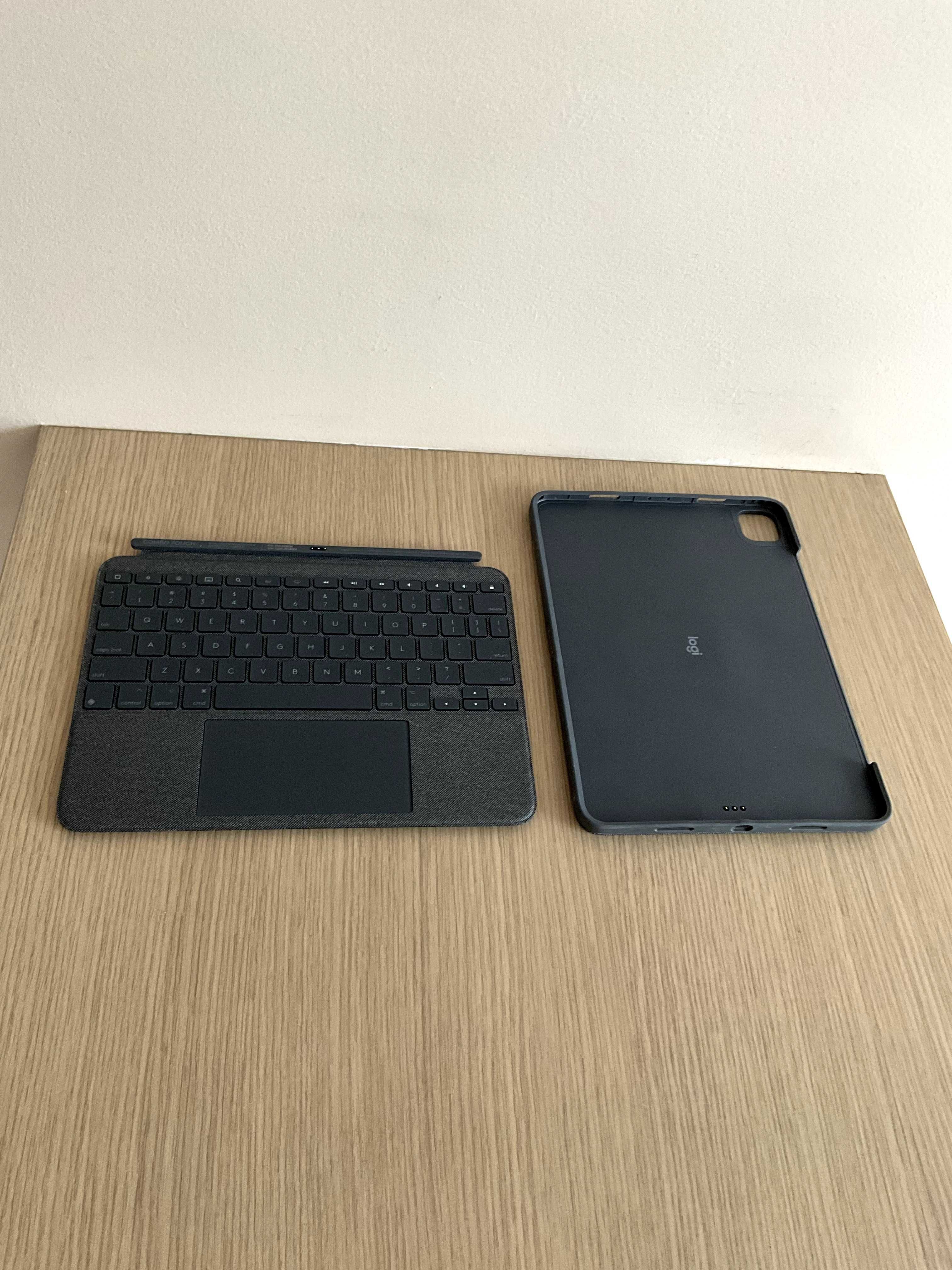 Logitech Combo Touch за iPad Pro 11" кейс, калъф, клавиатура, тракпад