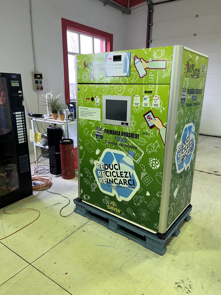 Aparat de colectarea Reverse Vending Masine