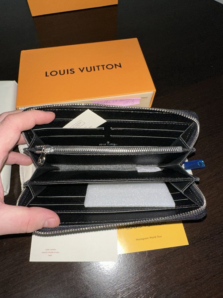 Portofel Louis Vuitton Black Grid