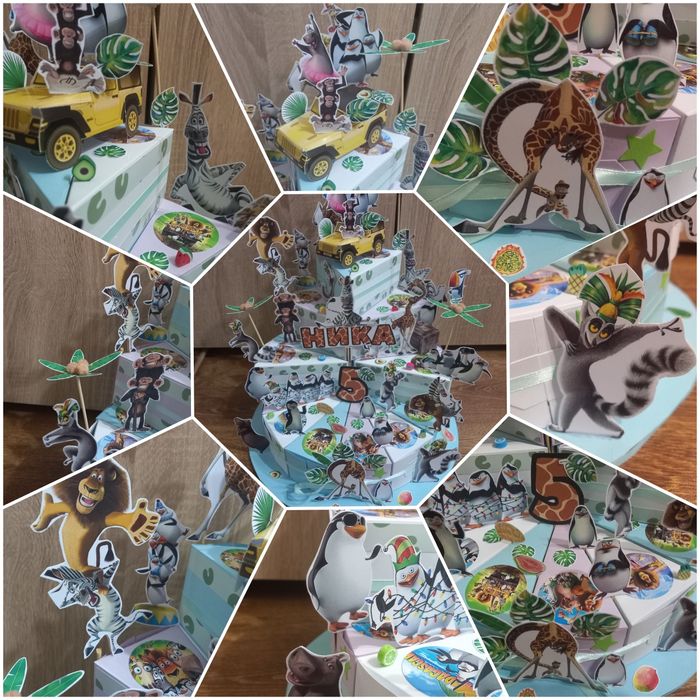 Картонена торта детска градина