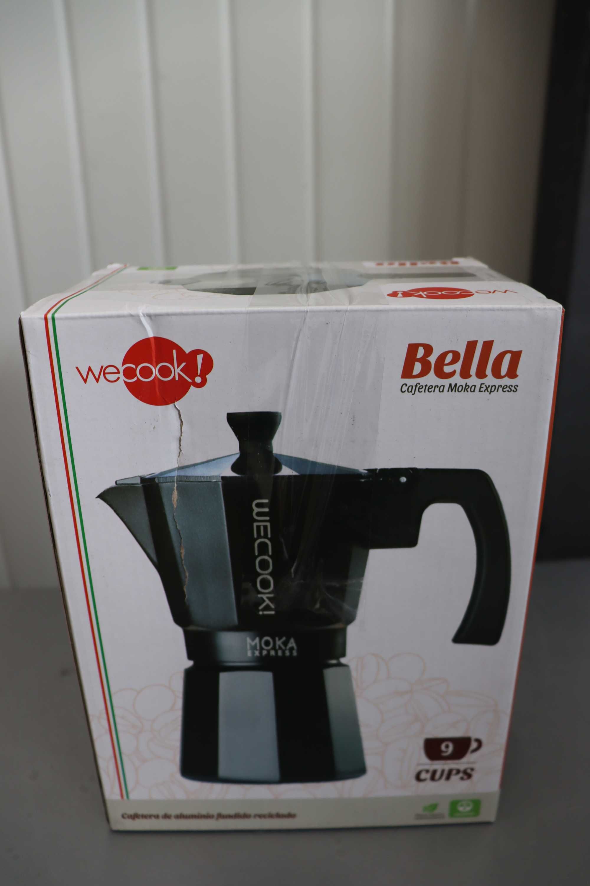 WECOOK! Италианска Кафеварка Bella за 9 чаши.