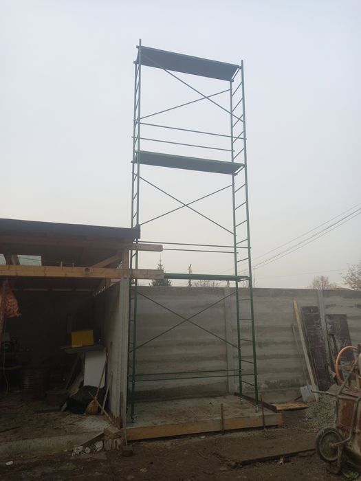 Schelă pe roți demontabilă