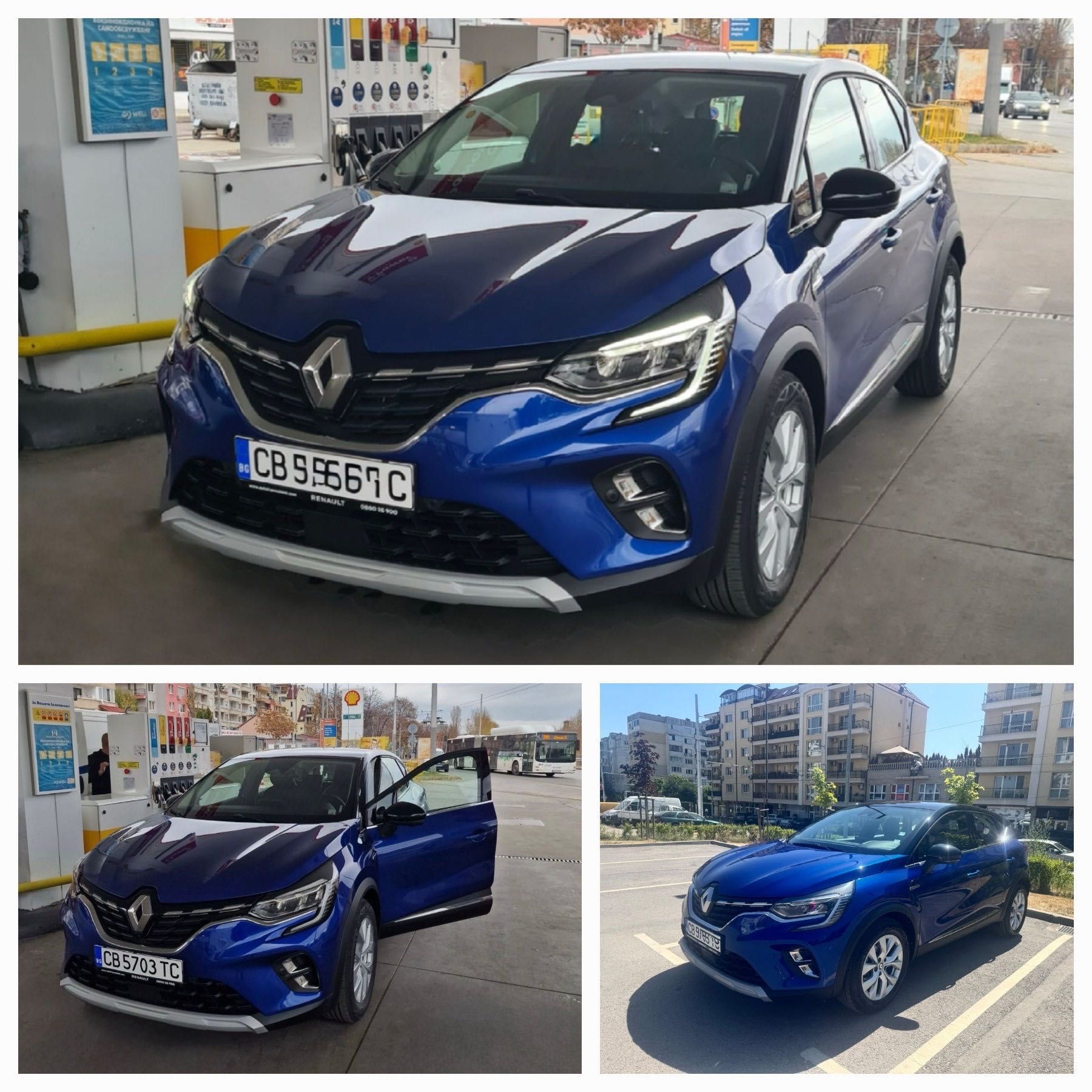 Renault Captur Intens TCe бензин LPG 100, 13 200 км, гаранционен.