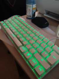 Vand Tastatura mini Deltaco Gaming RGB
