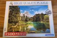 Puzzle 1500 piese utilizat - Elvetia Matterhorn