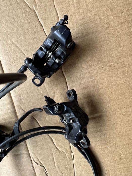 Set frane Shimano SLX 4 pistoane  BR-M7120  bicicleta