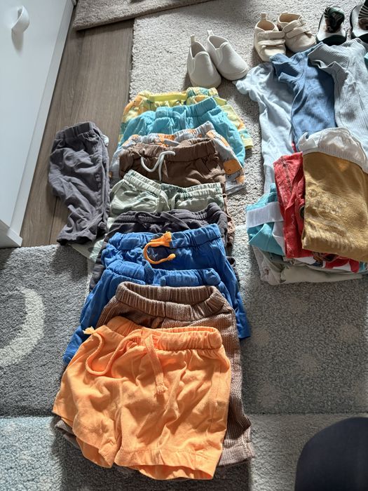 Летни дрешки за момче 9-12 месеца всичко за 30лв