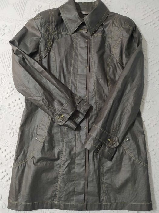 Оригинално манто Easy Comfort - №46 (XL). Промазана шлиферна материя