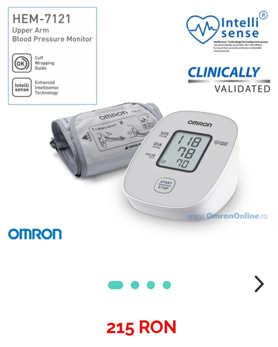 OMRON tensiometru X2/M2 basic