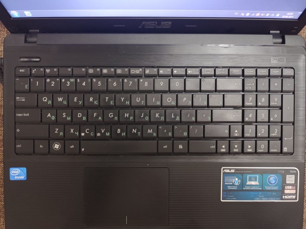 Ноутбук  ASUS X55A 15.6 дюймов