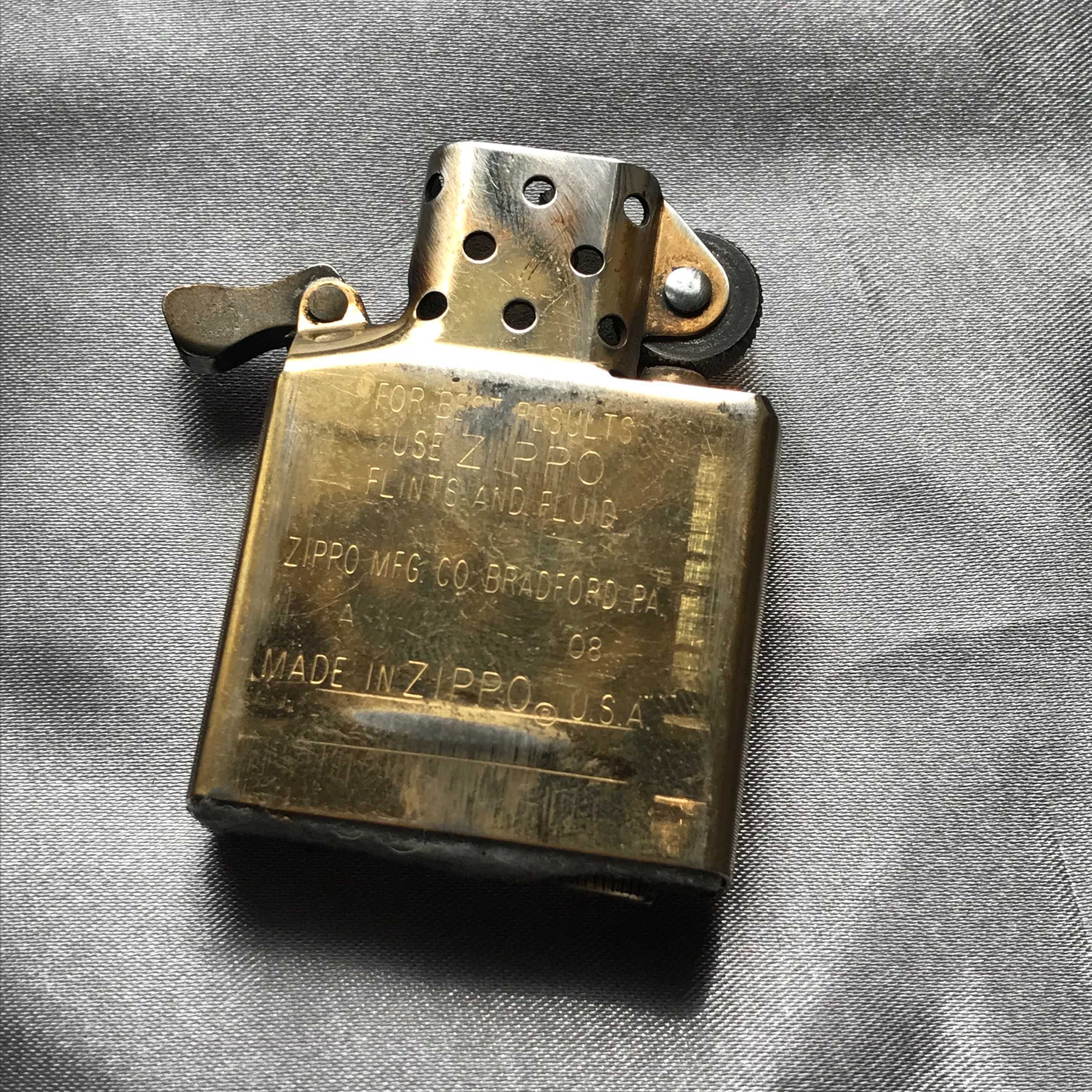 Оригинальная винтаж Зажигалка Zippo