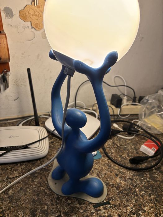 Продввам детска нощна лампа извънземен