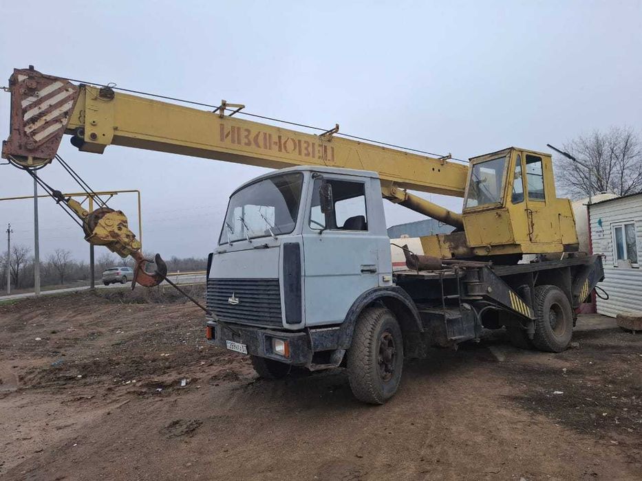 Кран Маз Ивановец 14 тонн