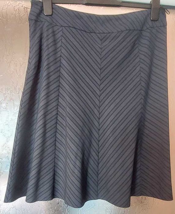 Costum sacou cu fusta, culoare  bleumarin