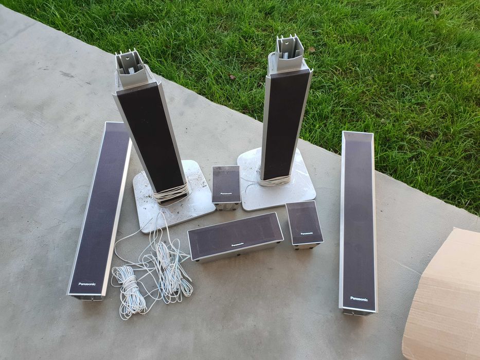 Sistem audio suround boxe Panasonic.