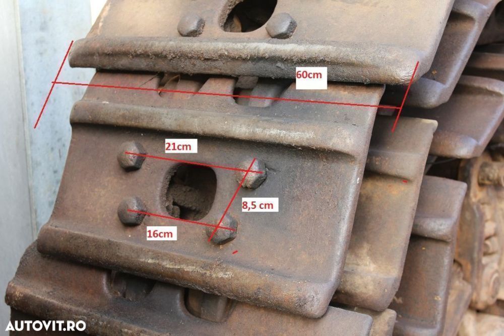 senile complete / lanturi excavator liebherr r974