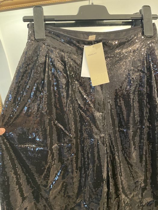 Fusta pantaloni de seara cu paiete