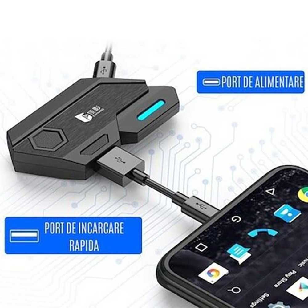 Геймърска клавиатура и мишка за смартфон или таблет