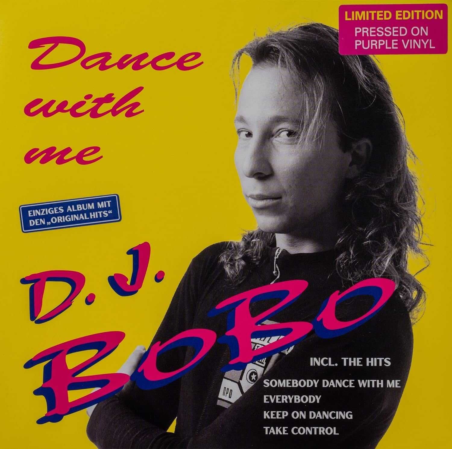 DJ BOBO - DANCE WITH ME - The Album - Limited Edition PURPLE VINYL