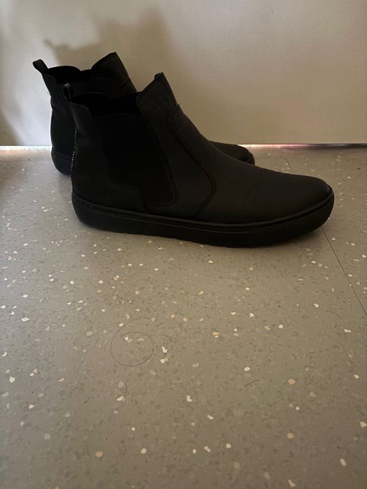 Cizme scurte Geox din piele