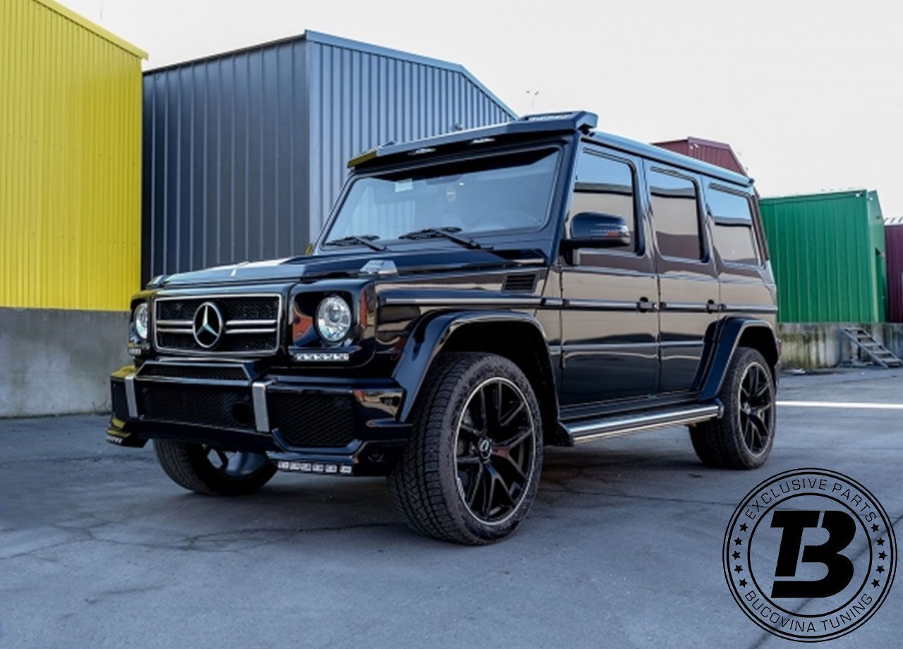 Prelungire Bara Fata compatibila cu Mercedes G Class W463 B Design