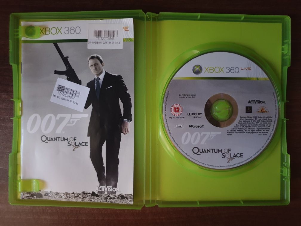 007 Quantum Of Solace Xbox 360