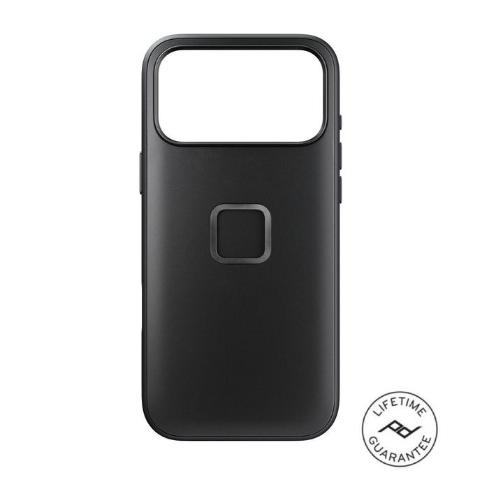 Husă telefon iPhone 17 Pro Peak Design Everyday Clarino negru