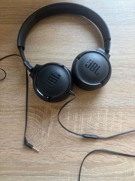 Căști OVER EAR JBL Tune 500 Pure Bass cu Jack 3.5 mm pt telefon / PC