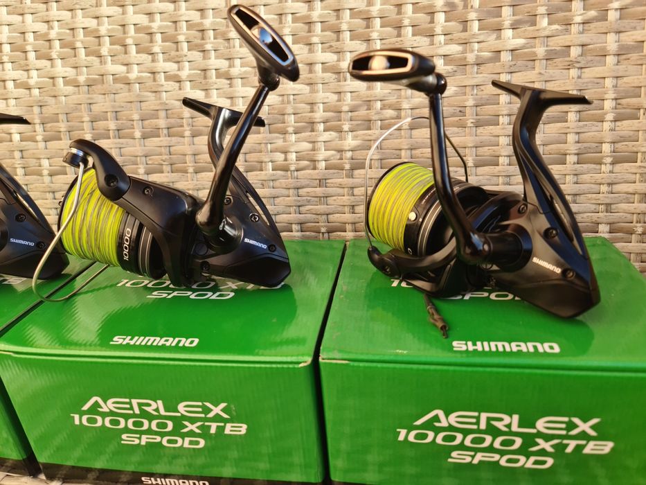 продавам 3бр  макари Shimano Aerlex 10000 spod