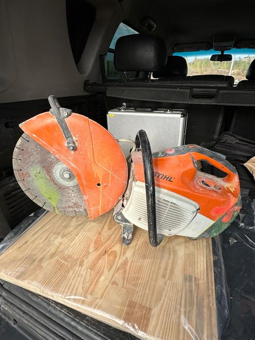 Drujba beton/ debitator Stihl cu disc nefolosit