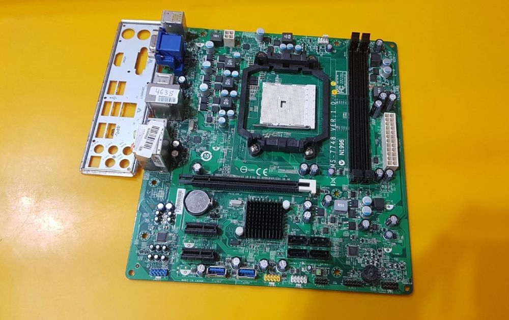 463S.Placa De Baza Medion MS-7748 Ver 1.0,2xDDR3,Socket FM1