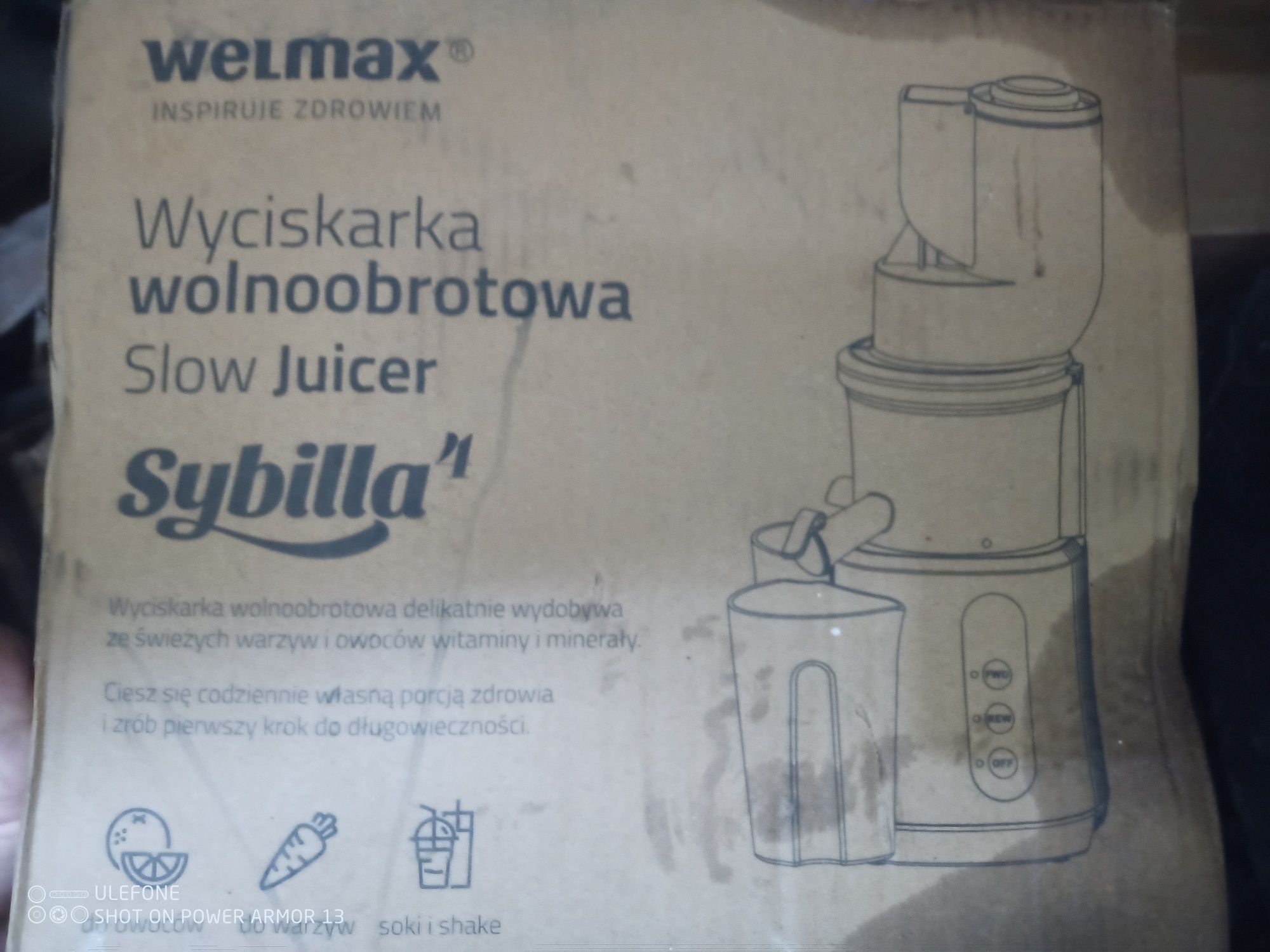 сокоизтисквачка бавно оборотна ,,sybilla 4 welmaks.