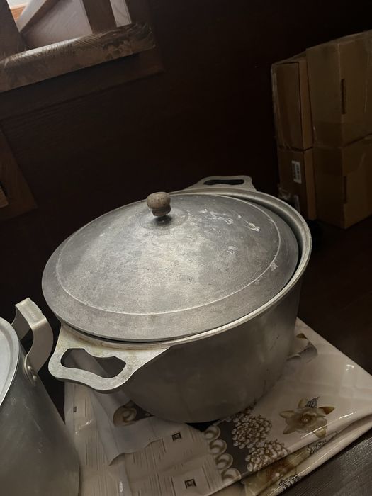 Продам казан и кастрюлю.  Дом и сад