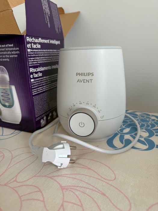 Уред за затопляне на кърма и бебешка храна Premium Philips AVENT