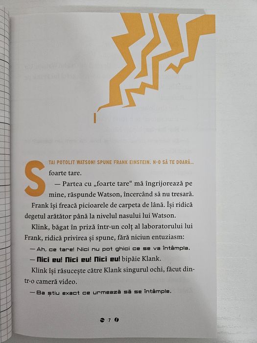 Set 5 cărți Frank Einstein – aventuri amuzante și știință pentru copii