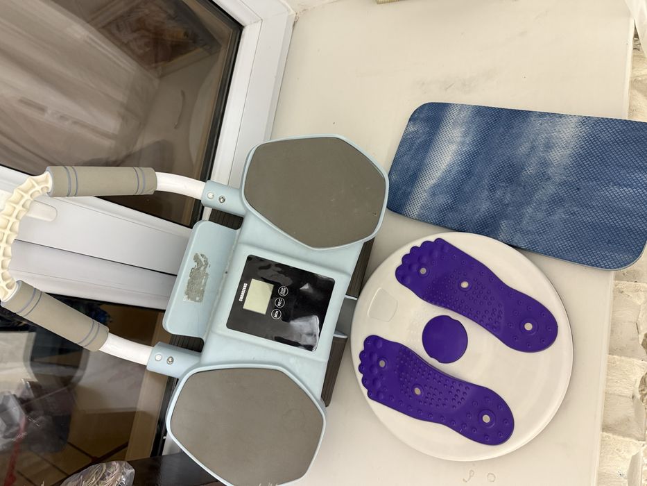 Тренажер для пресса и диск