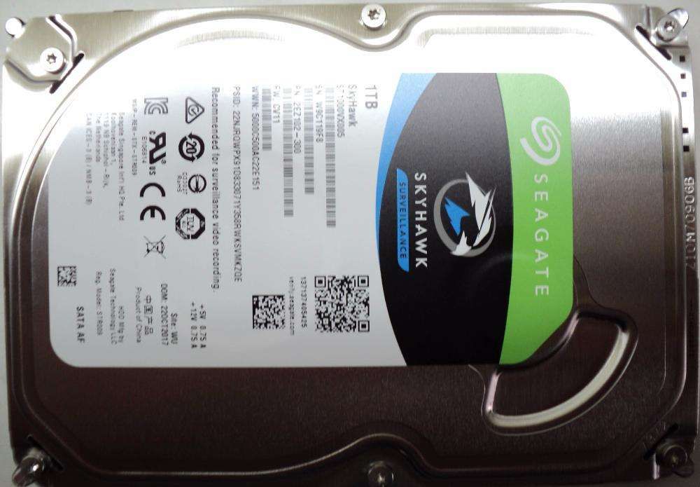 Hard Disk Sata 3,5" HDD-1 Tb Sata III Seagate SkyHawk Surveillance NOU