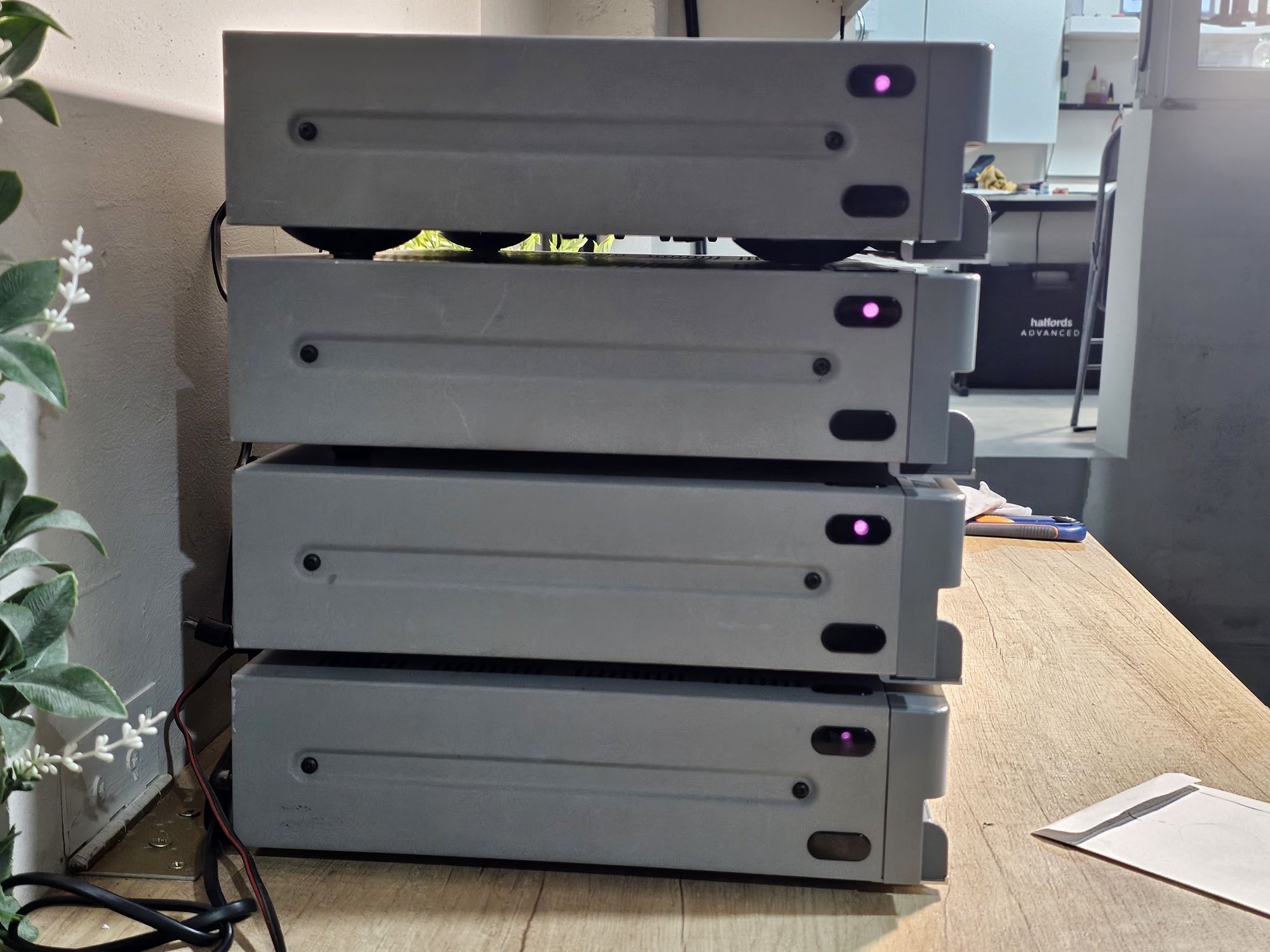 Linie audio FINEARTS ,amplificator deck 3 head, tuner, cd player ,IR