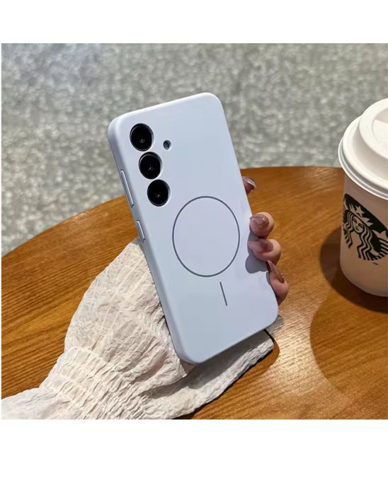 Samsung S24 S25 FE PLUS ULTRA Husa Magnetica Interior Alcantara