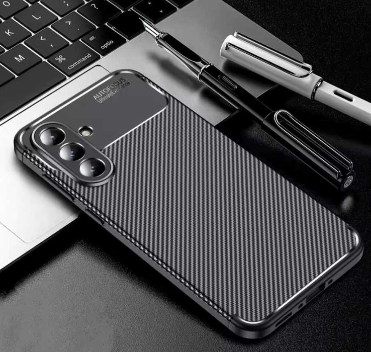 Husa Samsung A26 / A36 / A55 / A56 / Model Carbon / Protectie Camera