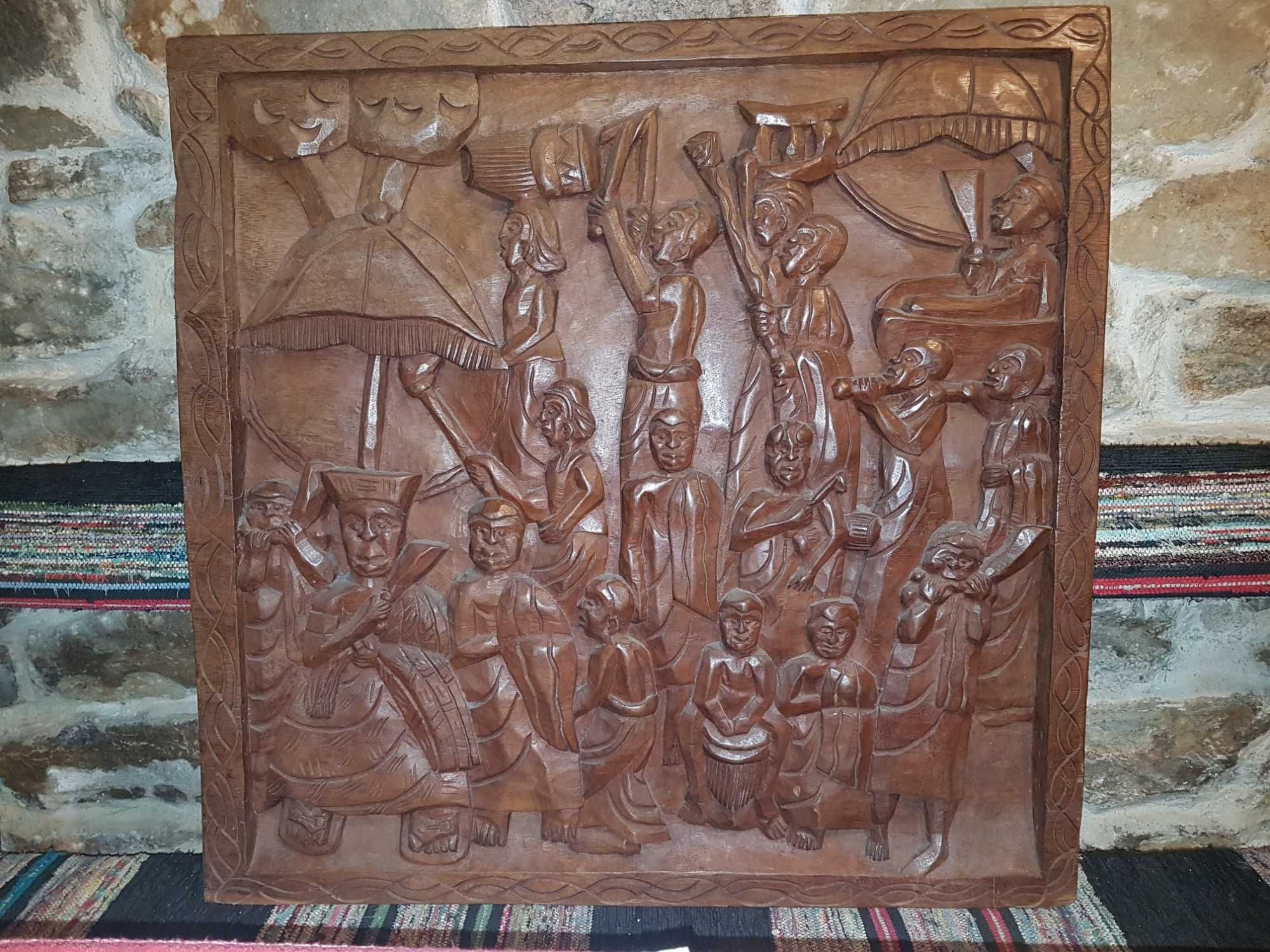 Дърворезба африка индия индонезия антики!Vintage African Carved Wooden