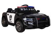 Masinuta electrica de politie,  Kinderauto JC666 2x35W 12V Negru