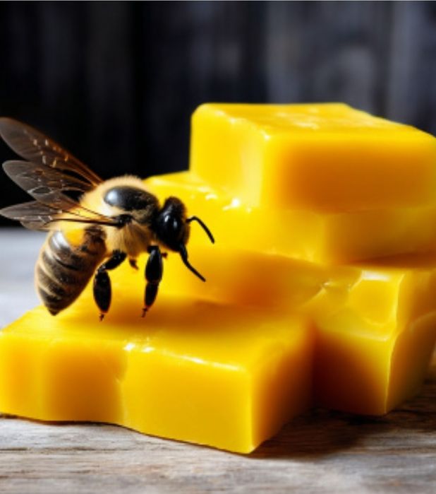 Воск пчелинный,работа с воском