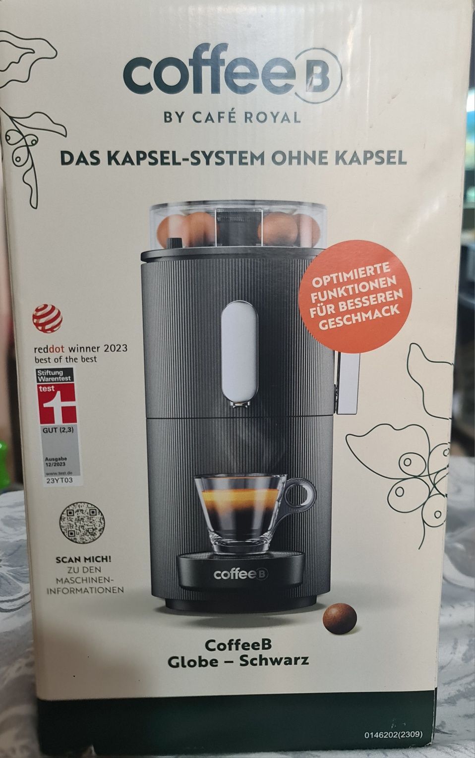 Кафе машина Coffee B Globe