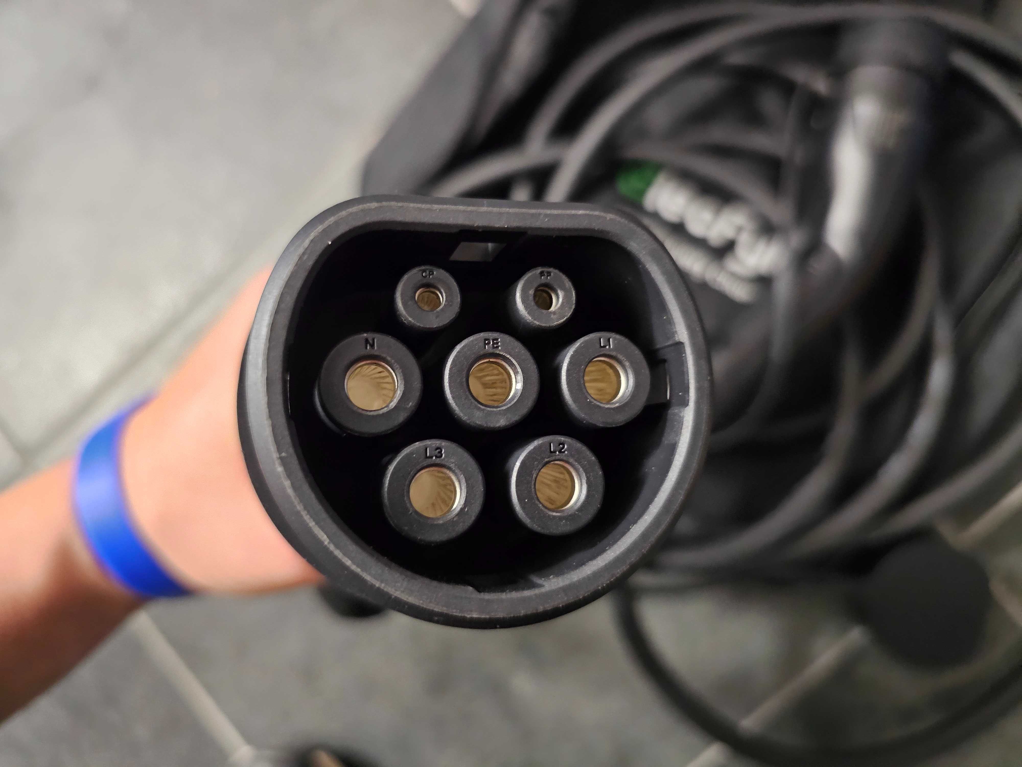 11кв За зарядна станция Type2 Тип2 Кабел AC ev