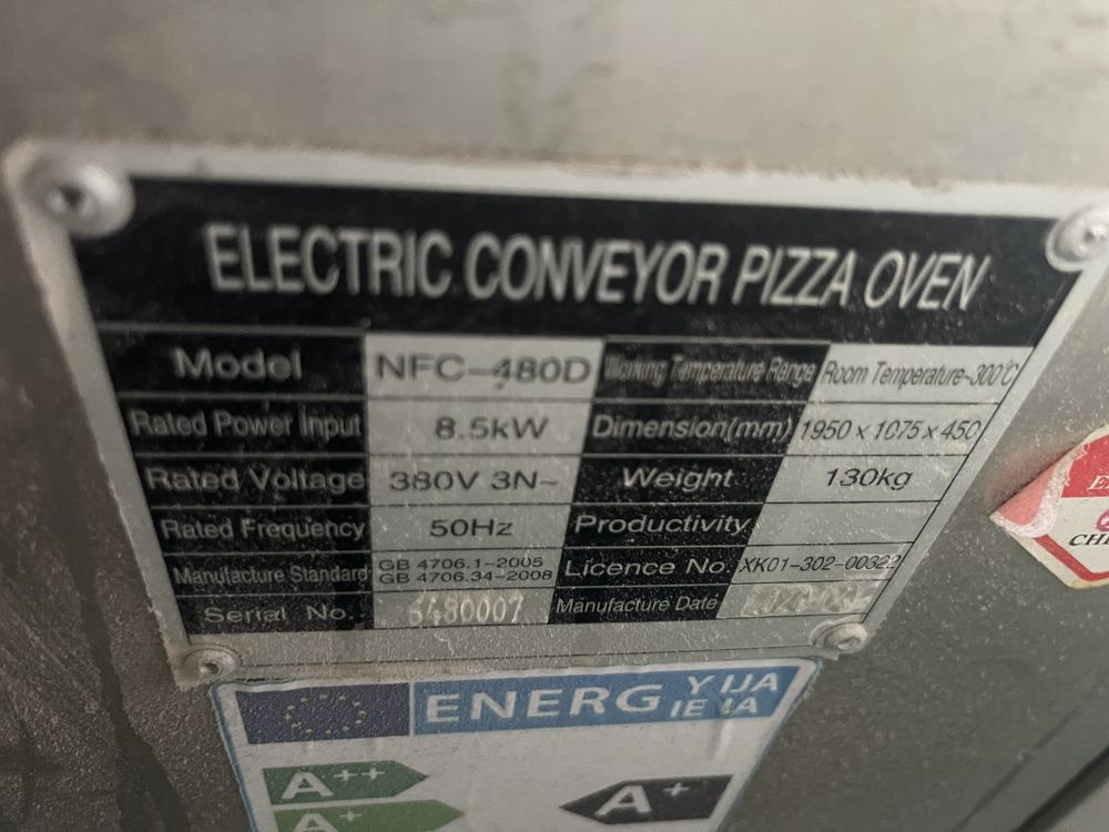 Пицца печь, , Электопечь конвеерная, Elekto pech, Pizza pech