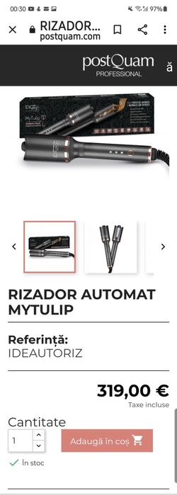 Ondulator bucle electric Postquam profesional