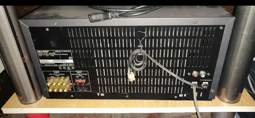 Amplificator putere/preamp Sharp-Cambridge Audio-Fisher-Nad-Lămpi