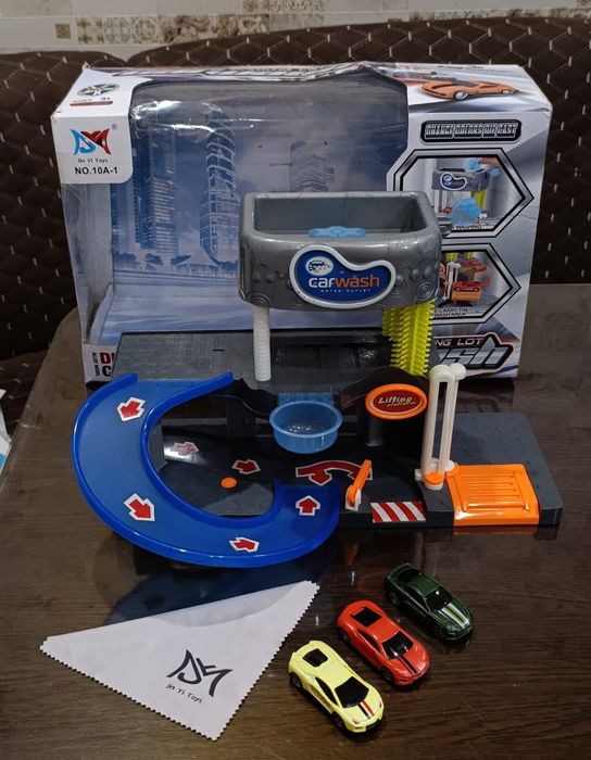 Автомойка с машинками