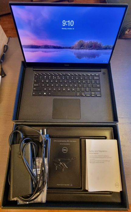 Laptop Dell Ultrabook XPS 15 7590, I7-9750H, 4K OLED, Touch, 1 TB SSD